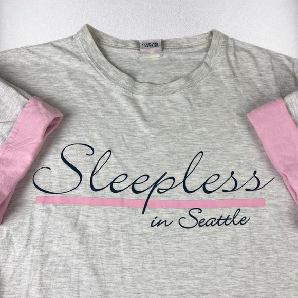 Toast and Jammies Other - Vintage Sleepless in Seattle T-Shirt Mens XL Gray Toast & Jammies Graphic 90s